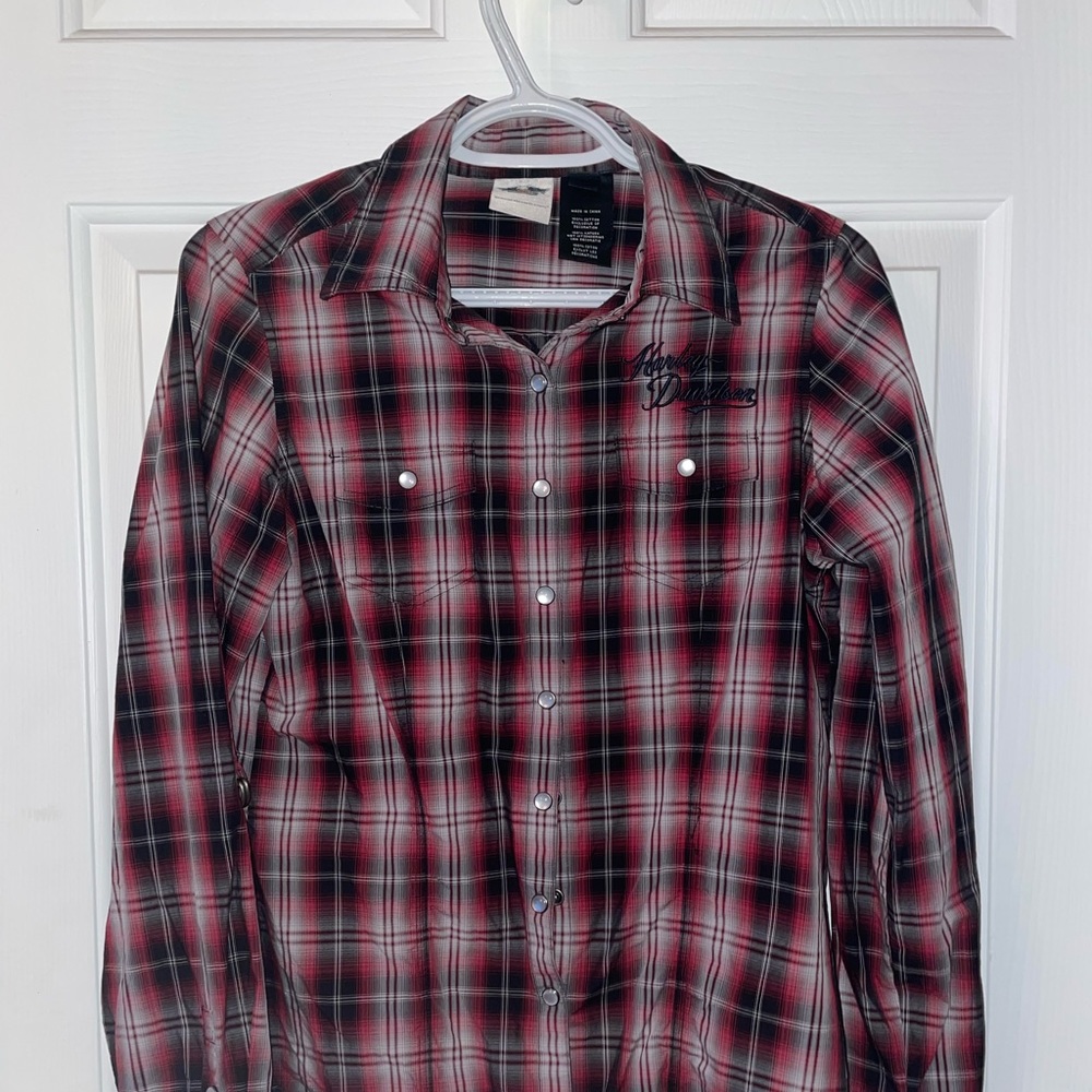 Harley Davidson Button Down